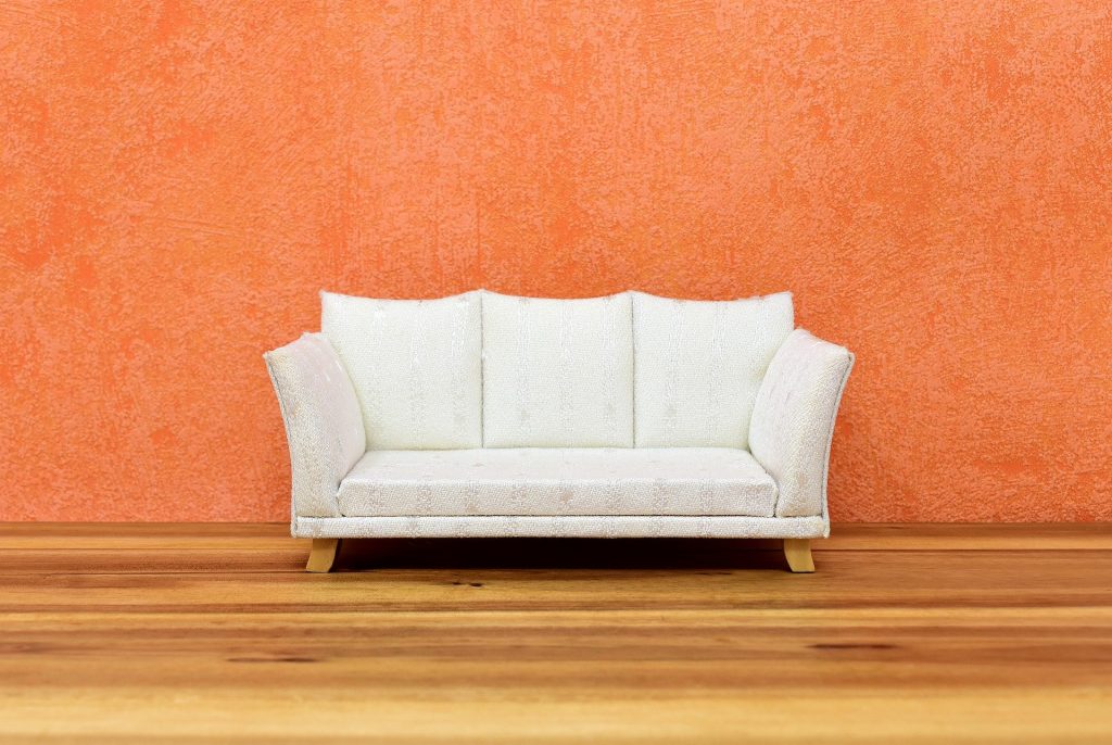 upholstered sofa